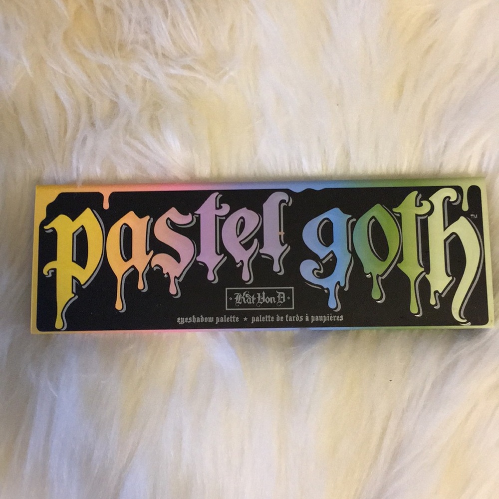 Rare LE Kat Von D Pastel Goth Palette